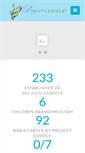 Mobile Screenshot of projectcuddle.org